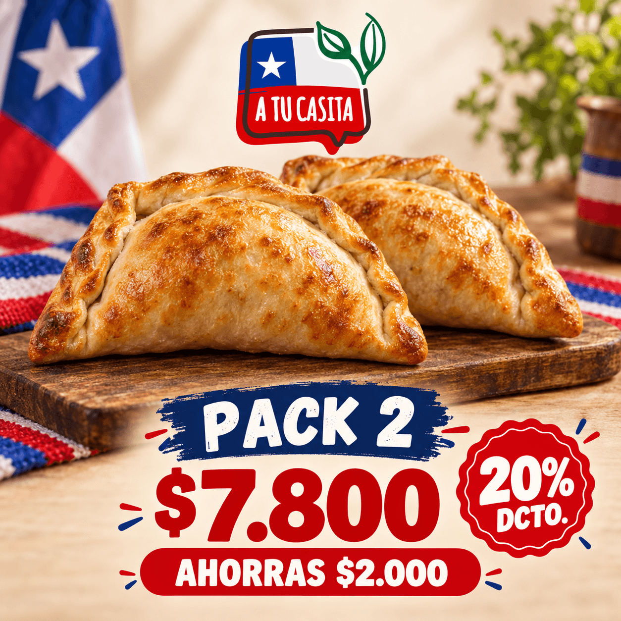 Pack 2 $7.800